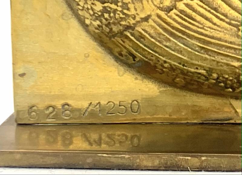 SCULPTURE BRONZE DORÉ