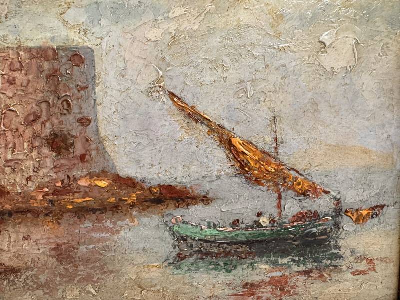 Auguste Pégurier 1856-1936 - la Ponche St Tropez 1922