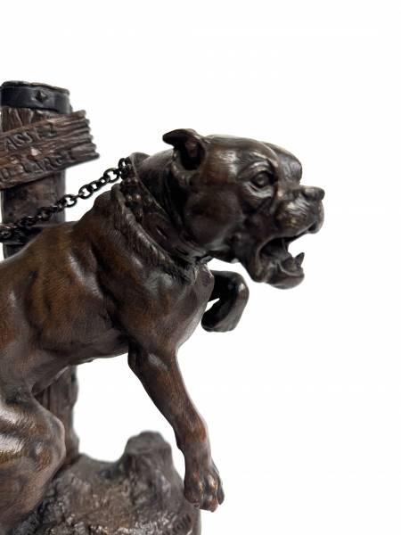 Statue bronze Charles Valton Maison Palombo