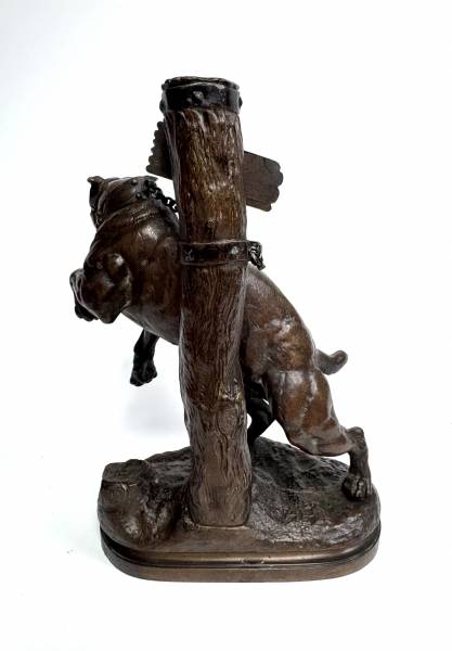 Statue bronze Charles Valton Maison Palombo