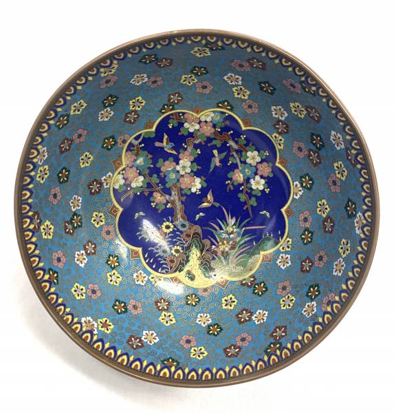 coupe cloisonnée Japon