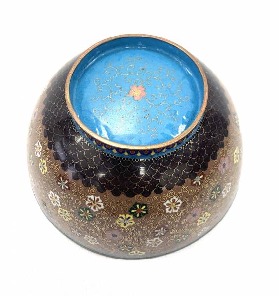 vente coupe cloisonnée Japon à toulon