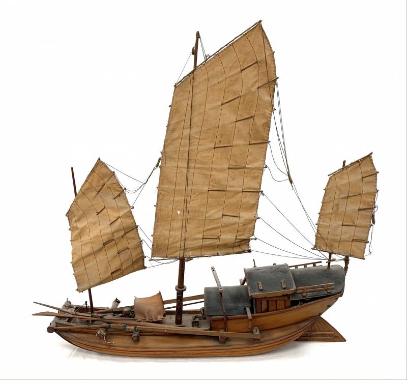 maquette jonque - palombo