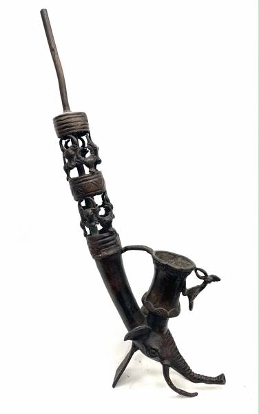 PIPE EN BRONZE BAMOUN