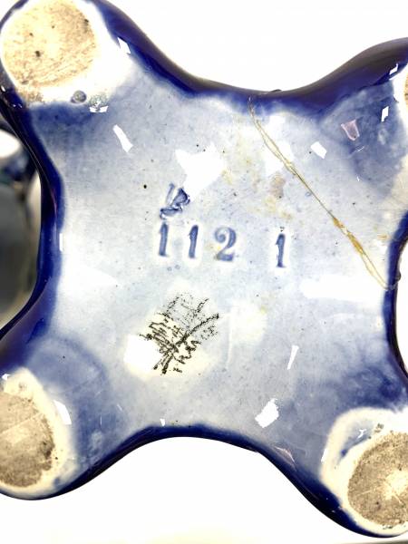 Keller & Guérin Luneville - Paire de vases Art Nouveau céramique