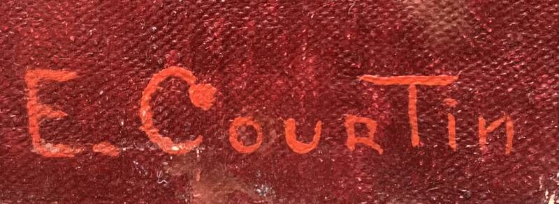EMILE COURTIN SIGNATURE