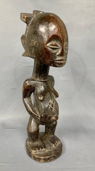 STATUE LUBA 3/4 face palombo