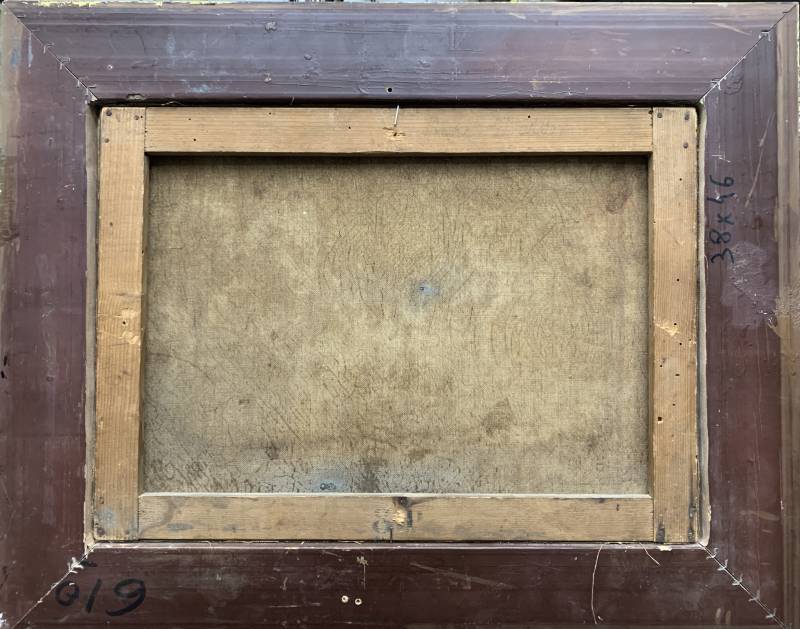 TABLEAU EUGENE DAUPHIN - PORT DE TOULON