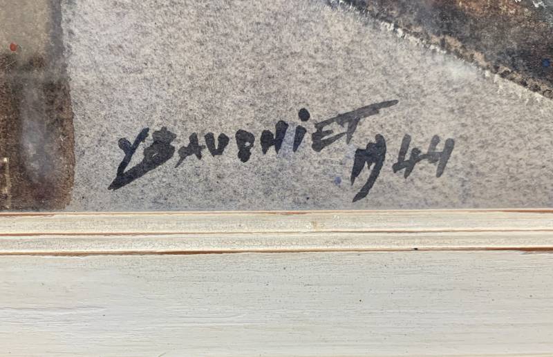 Yvonne Baugniet signature