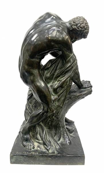 statue bronze Edme Dumont