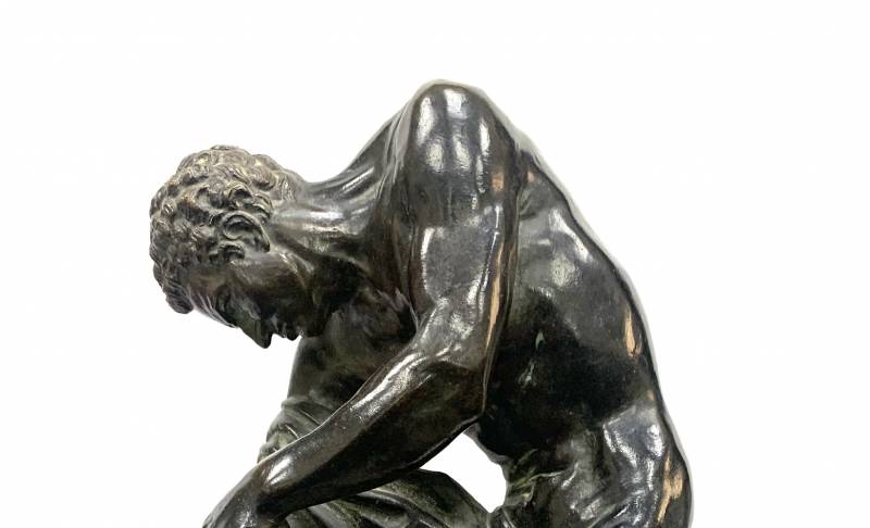 statue bronze Edme Dumont