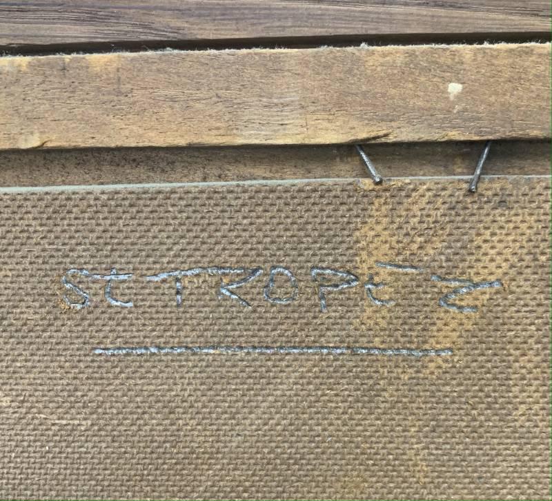 Saint Tropez tableaux