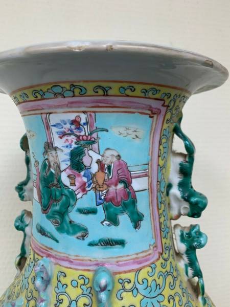 vase canton détail 1