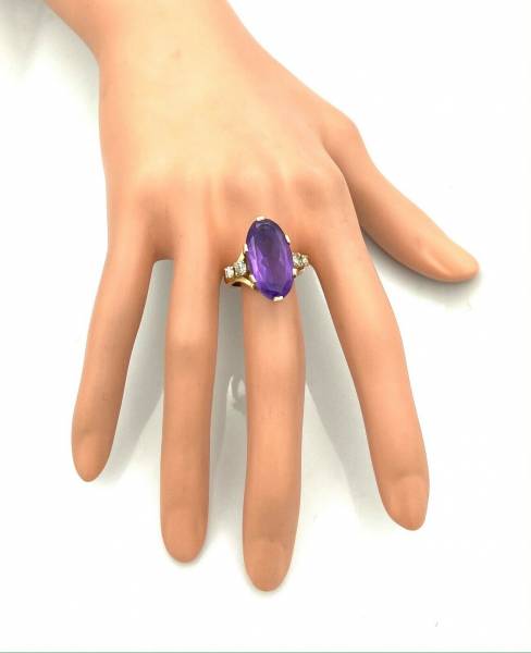 bague améthyste palombo