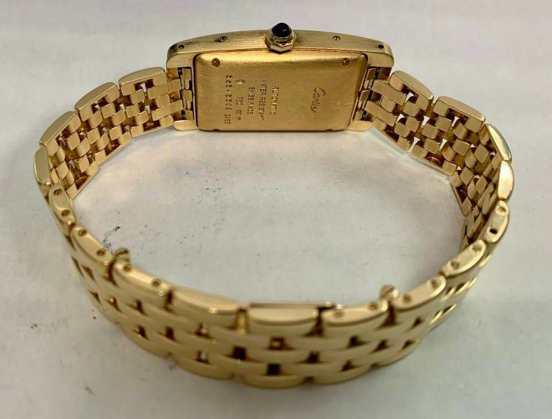 TANK AMERICAINE EN OR 18 CARATS