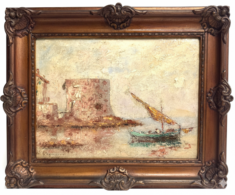 Auguste Pégurier 1856-1936 - la Ponche St Tropez 1922