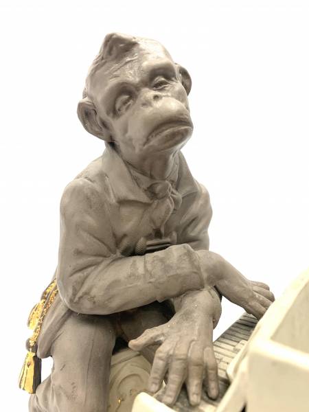 singe mélomane détail