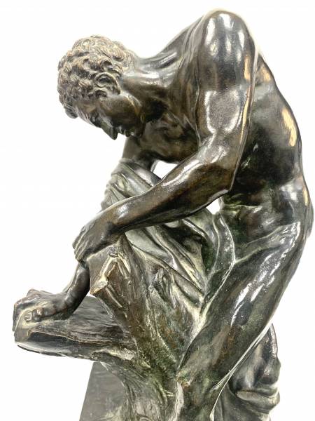 statue bronze Edme Dumont